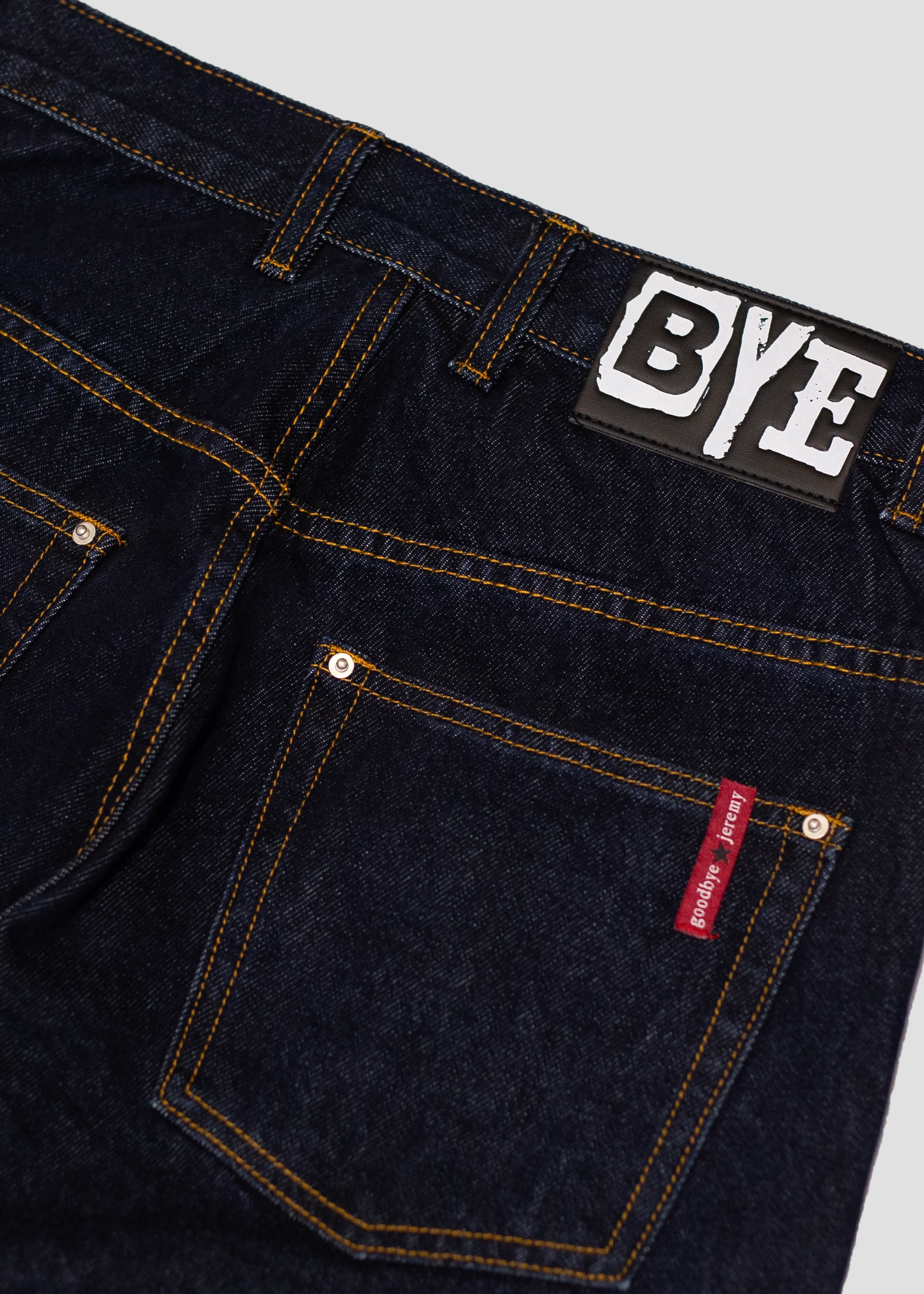 BYE JEREMY'S JEANS DARK BLUE  - Tôpette Skateboards & Lifestyle